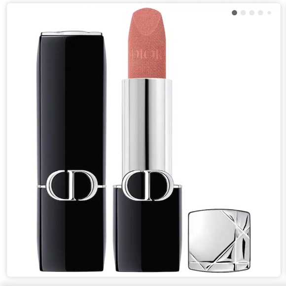 Dior Rouge Lipstick Color 100 Nude Look Velvet • Travel Size - Picture 8 of 9